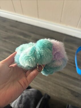minky keychain Nwot